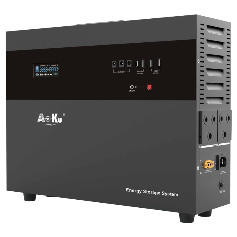 AoKu AKESS Lite Series Desktop All-In-One Energy Storage System (600W - 1000W | 660Wh - 1000Wh)